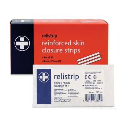 Wound Closure Strips 6mm x 75mm (50)