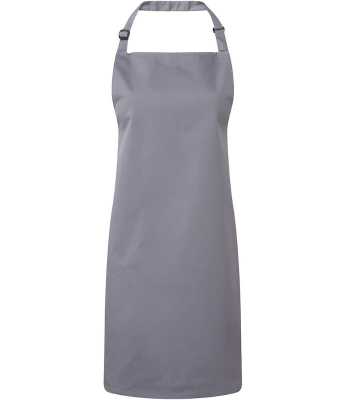 Premier Bib Apron Steel Grey PR150 (Each)