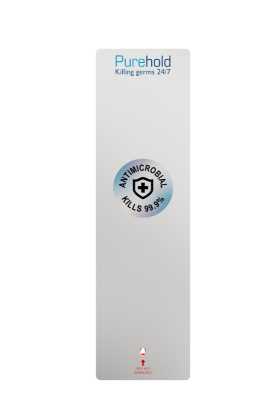 Purehold Push Antimicrobial Replacemnt Front Panel Std Ea